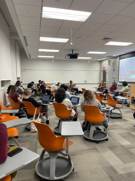 Photo of the attendees of the Elections, Democracy, and Gender event