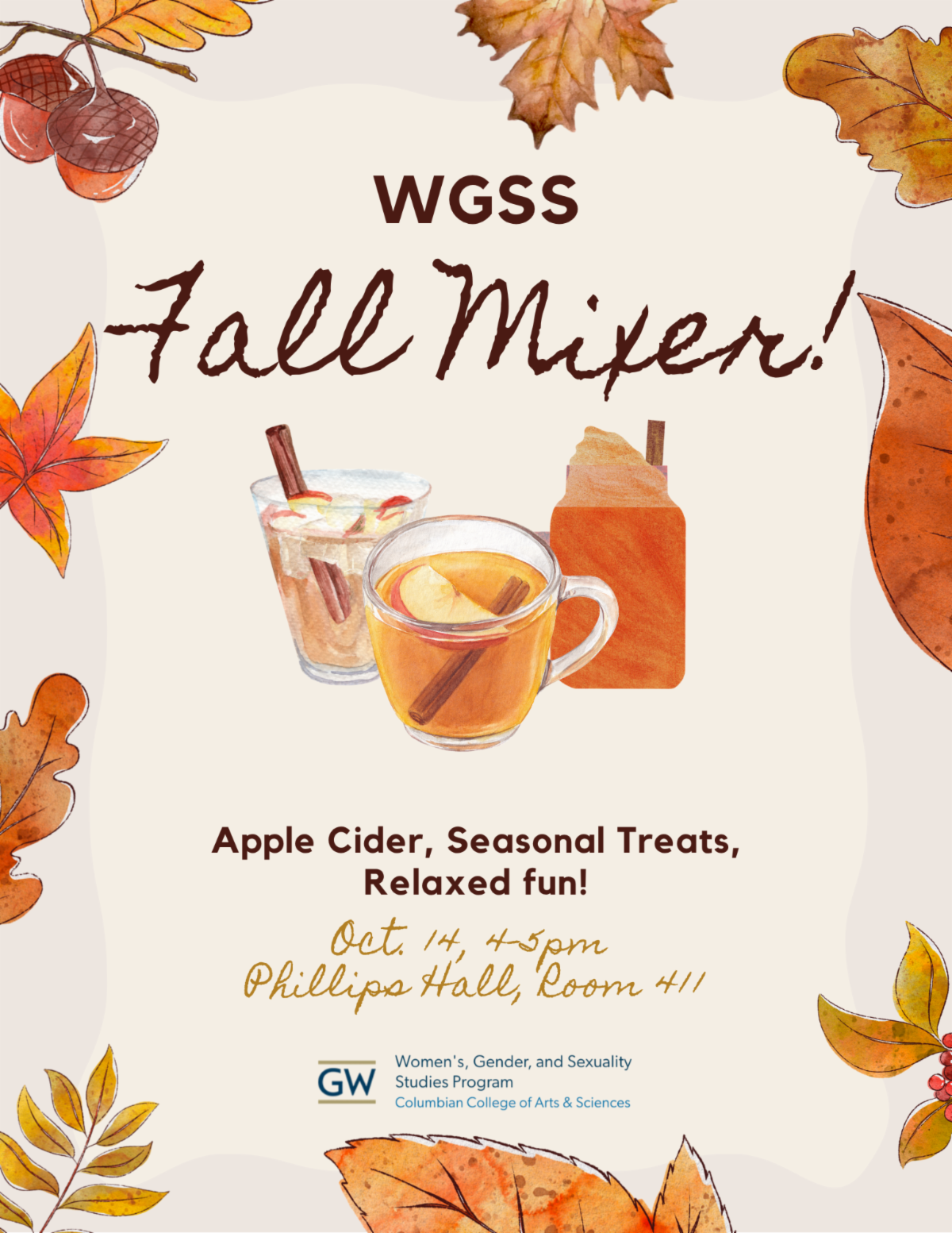 Fall Mixer Flyer